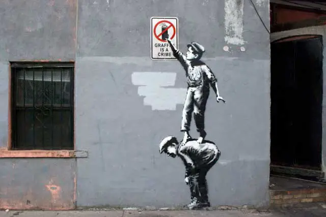 banksy-following-the-rules