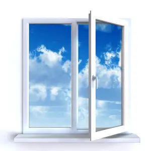 open windows to ventilate your house