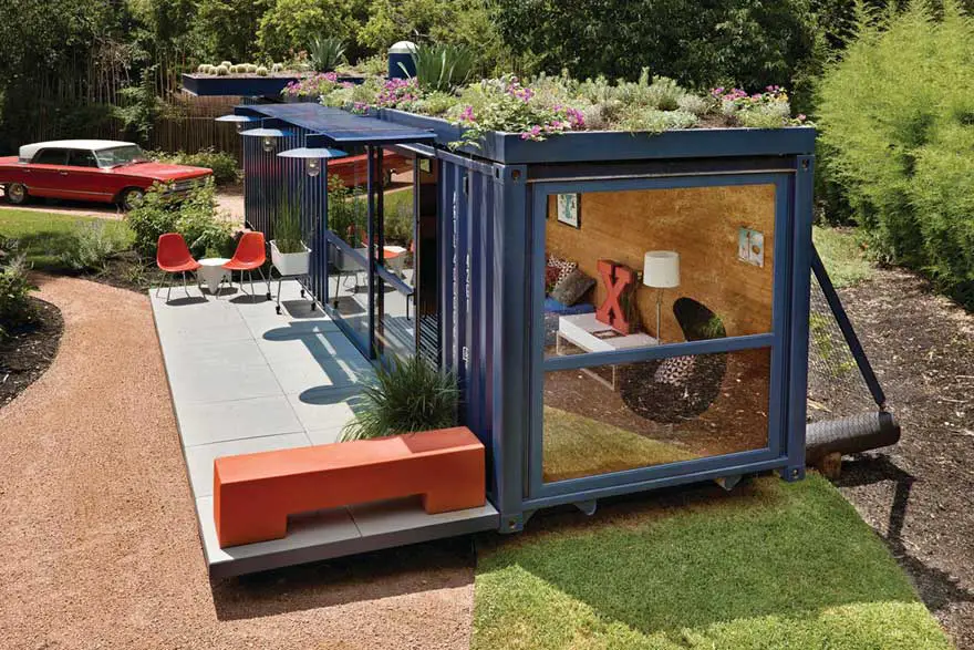 shipping container guest house
