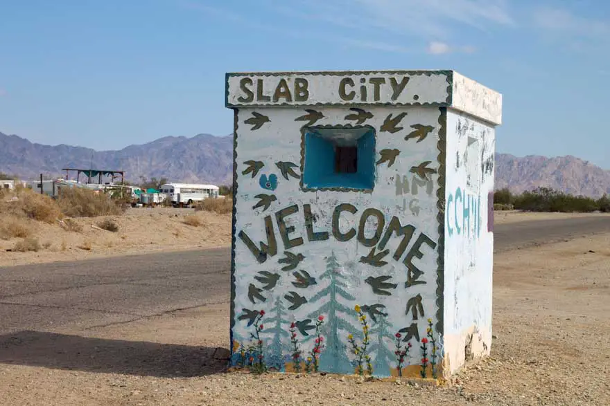 Slab City a rural off-grid 'society' in California