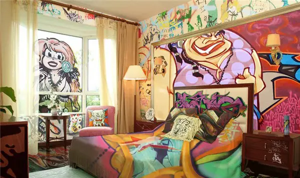 graffiti-Bedroom-Idea