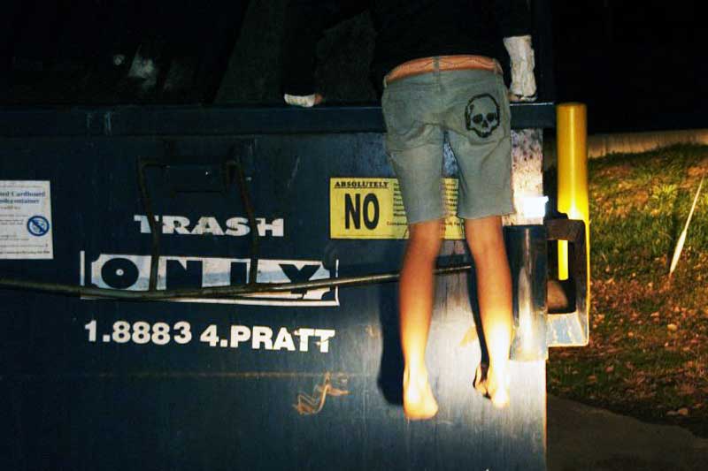 dumpster-diving