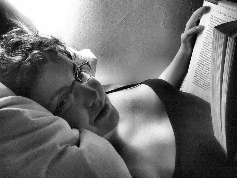 reading a book is a proven bedtime relaxation method