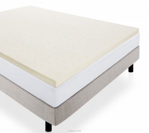 LUCID-2-Inch-Ventilated-Memory-Foam-Mattress-Topper---Short-Queen---RV-Queen