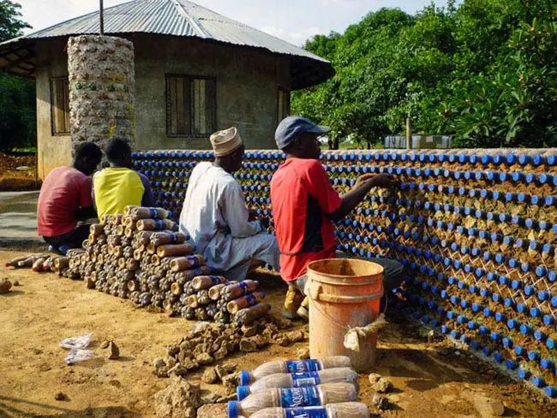 House-made-of-plastic-bottles