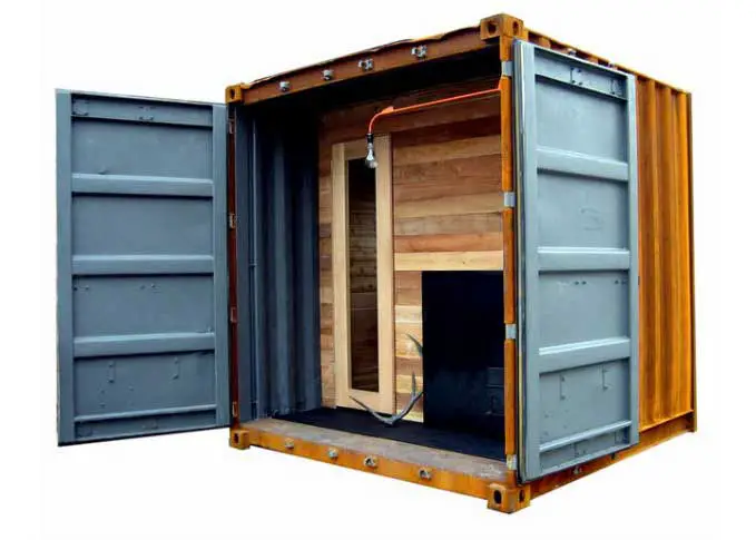 Castor sauna box
