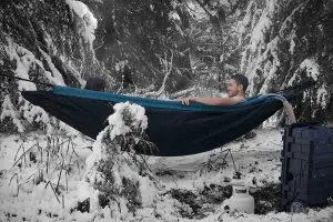 hammock and hot tub in one