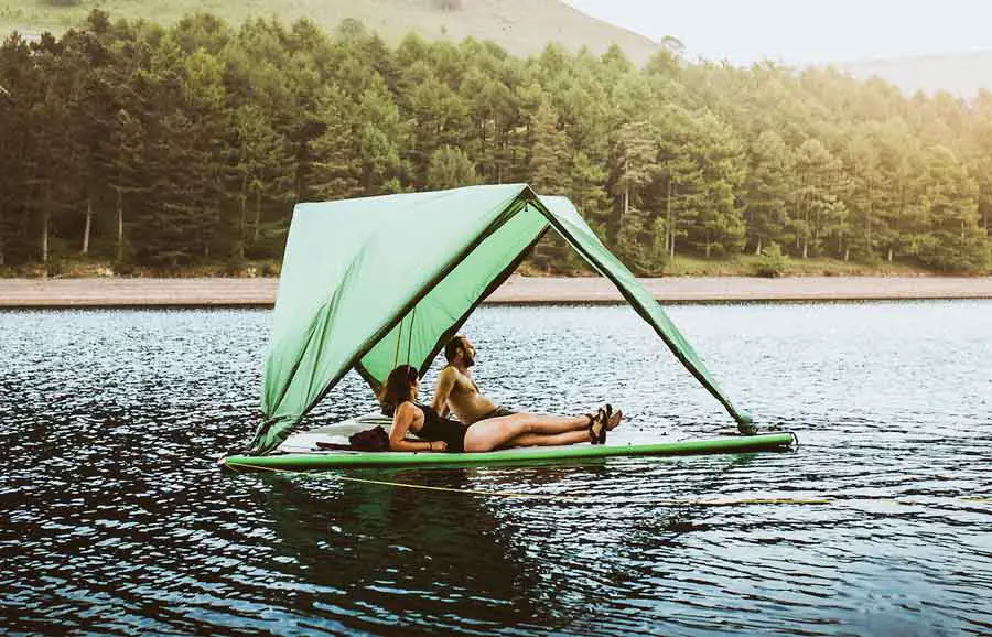 Tentsile hammock tent raft combo